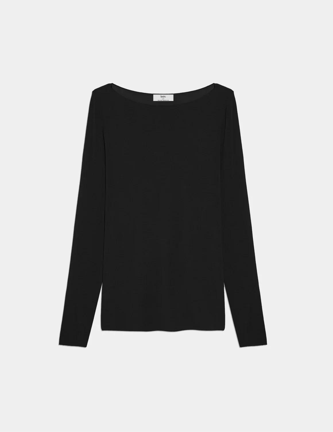 Cashmere Luxe Boatneck Top - Image 2