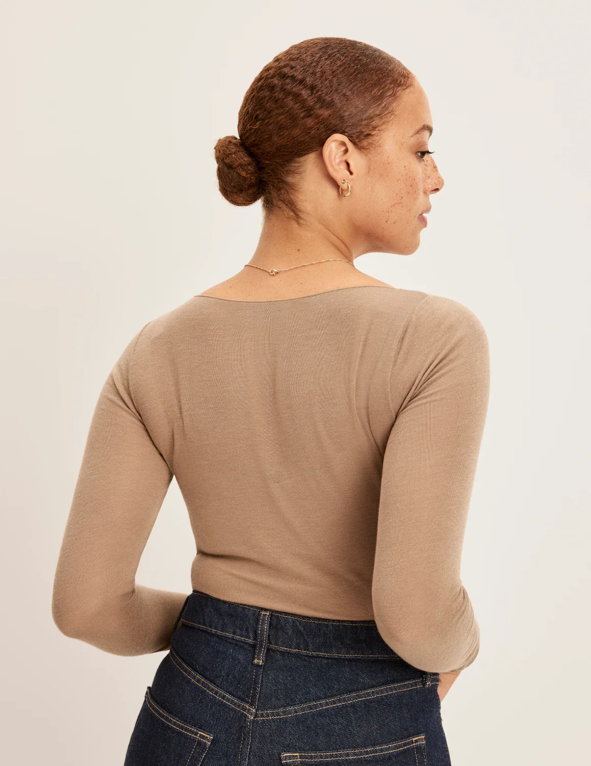 Cashmere Luxe Boatneck Top - Image 6