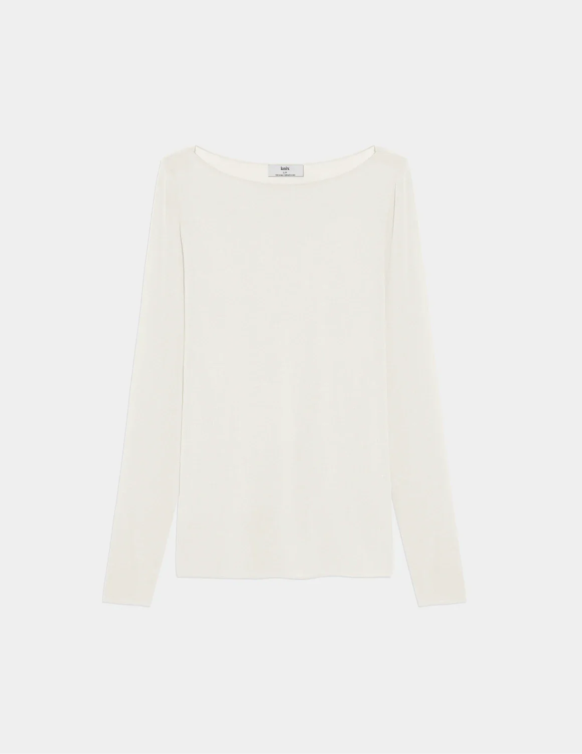 Cashmere Luxe Boatneck Top - Image 8