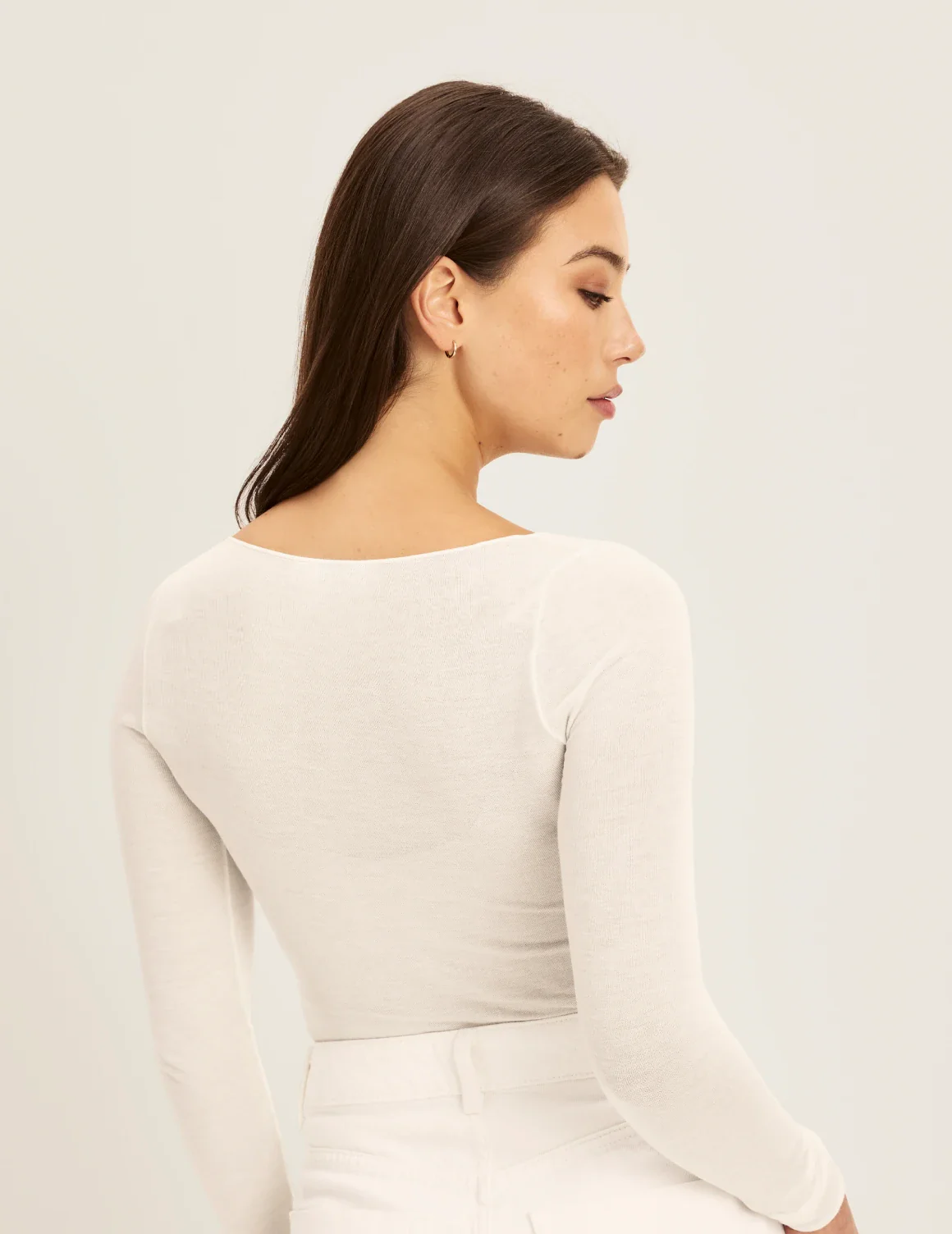 Cashmere Luxe Boatneck Top - Image 9