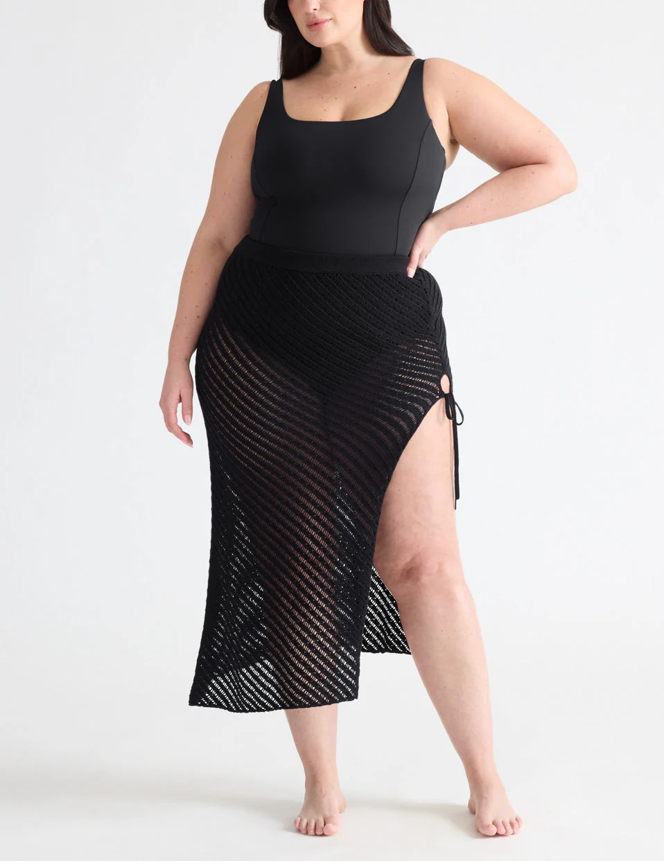 Crochet-Knit Beach Skirt - Image 5