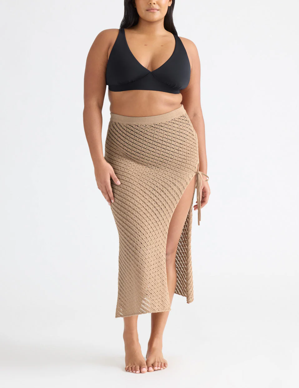 Crochet-Knit Beach Skirt - Image 8