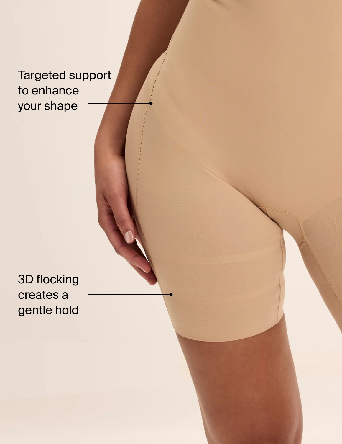 Customizable Shaper Mid-Thigh Bodysuit - Image 11
