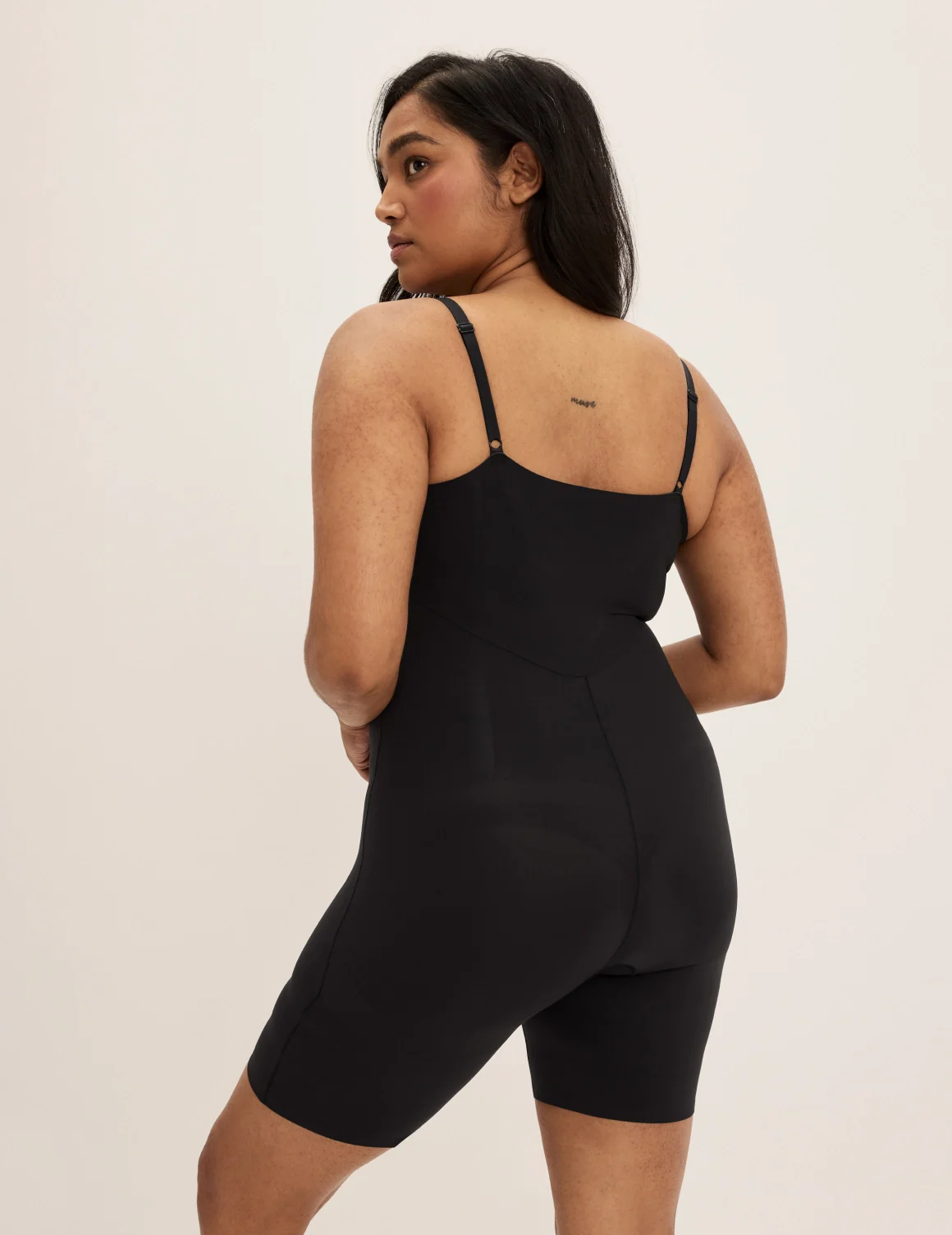 Customizable Shaper Mid-Thigh Bodysuit - Image 3