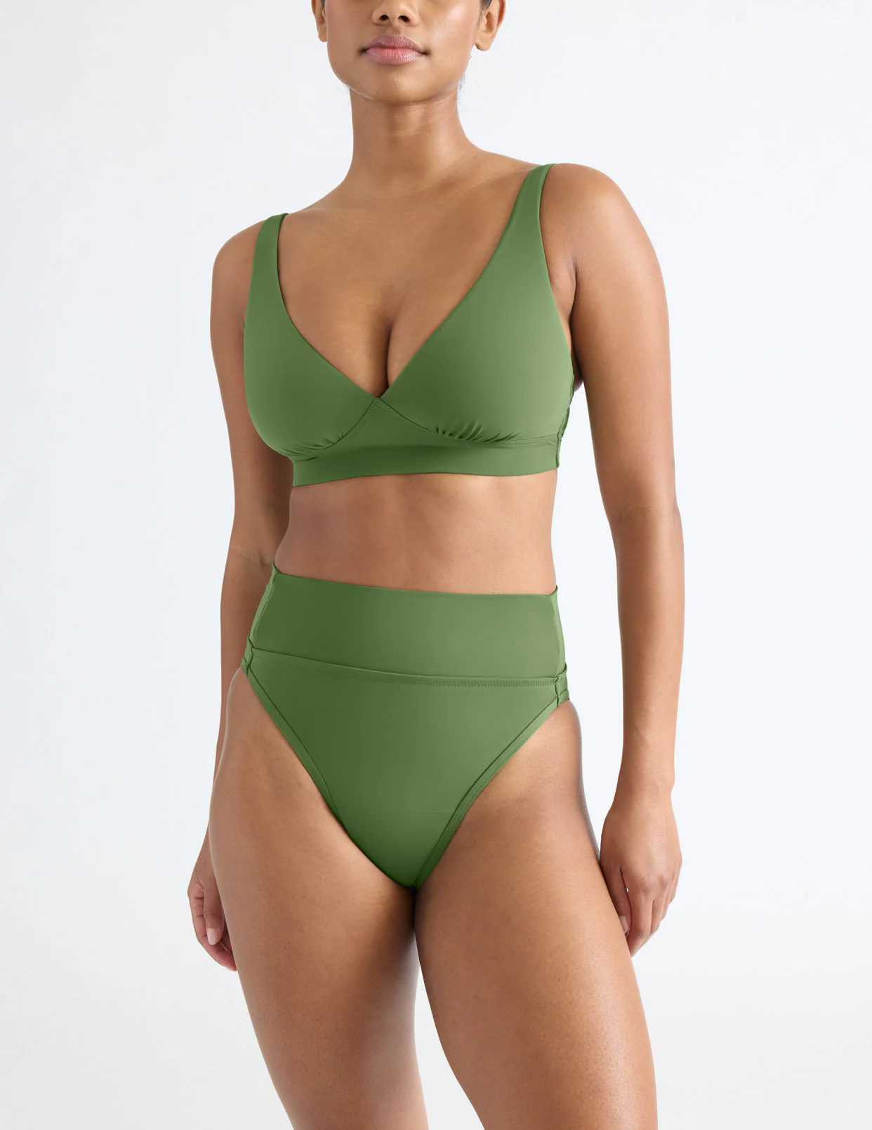 Leakproof High Rise High Cut Swim Bottom - Last Call - Image 2