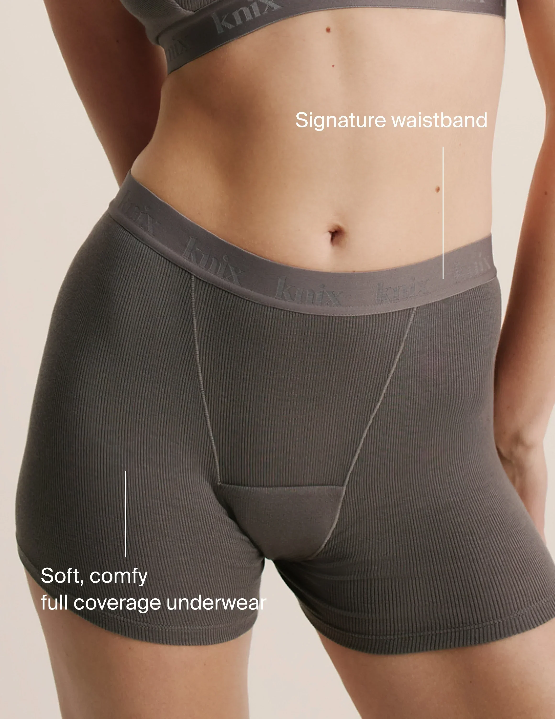 Leakproof Logo Modal Rib Boxer Brief - Last Call - Image 13