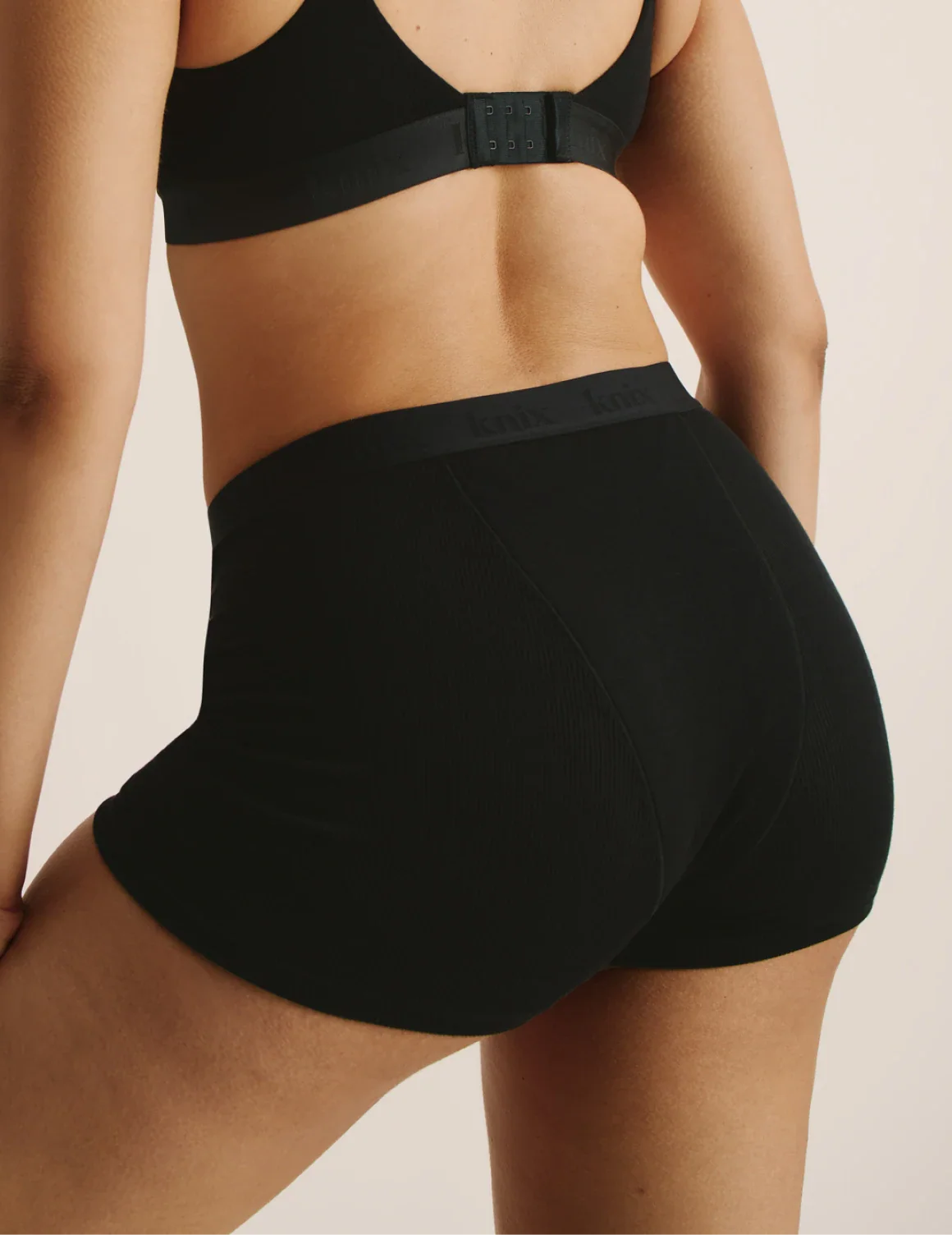 Leakproof Logo Modal Rib Boxer Brief - Last Call - Image 3