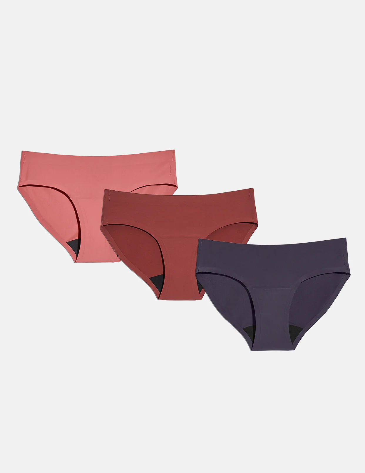 Light Leakproof No-Show Bikini 3-Pack - Last Call
