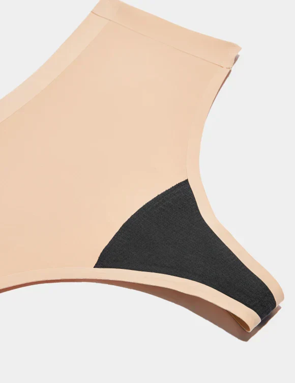 Light Leakproof No-Show High Rise Thong - Image 10