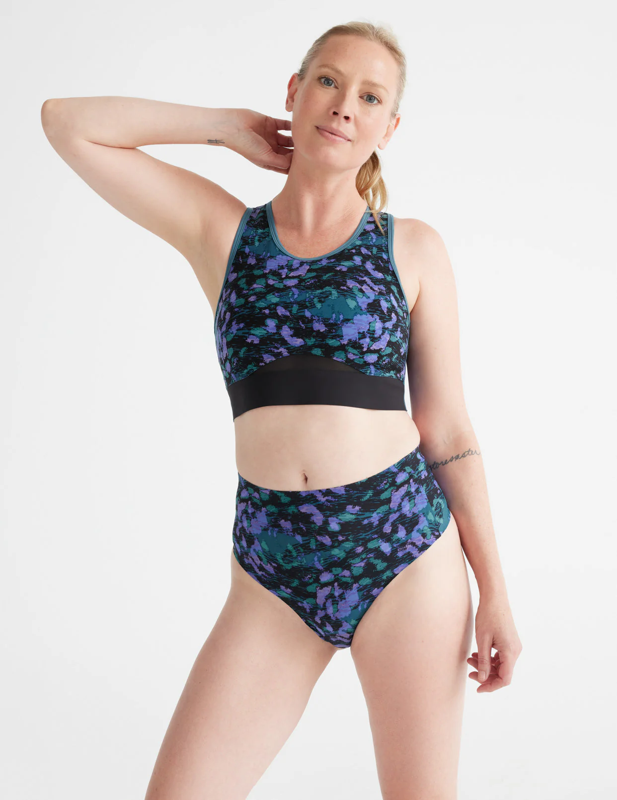 Light Leakproof No-Show High Rise Thong - Last Call - Image 32