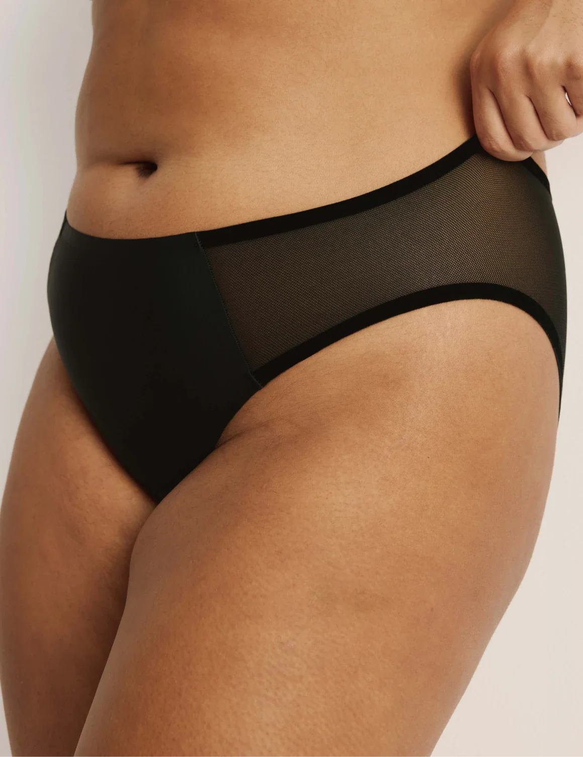 Light Leakproof No-Show Mesh Bikini - Last Call - Image 3