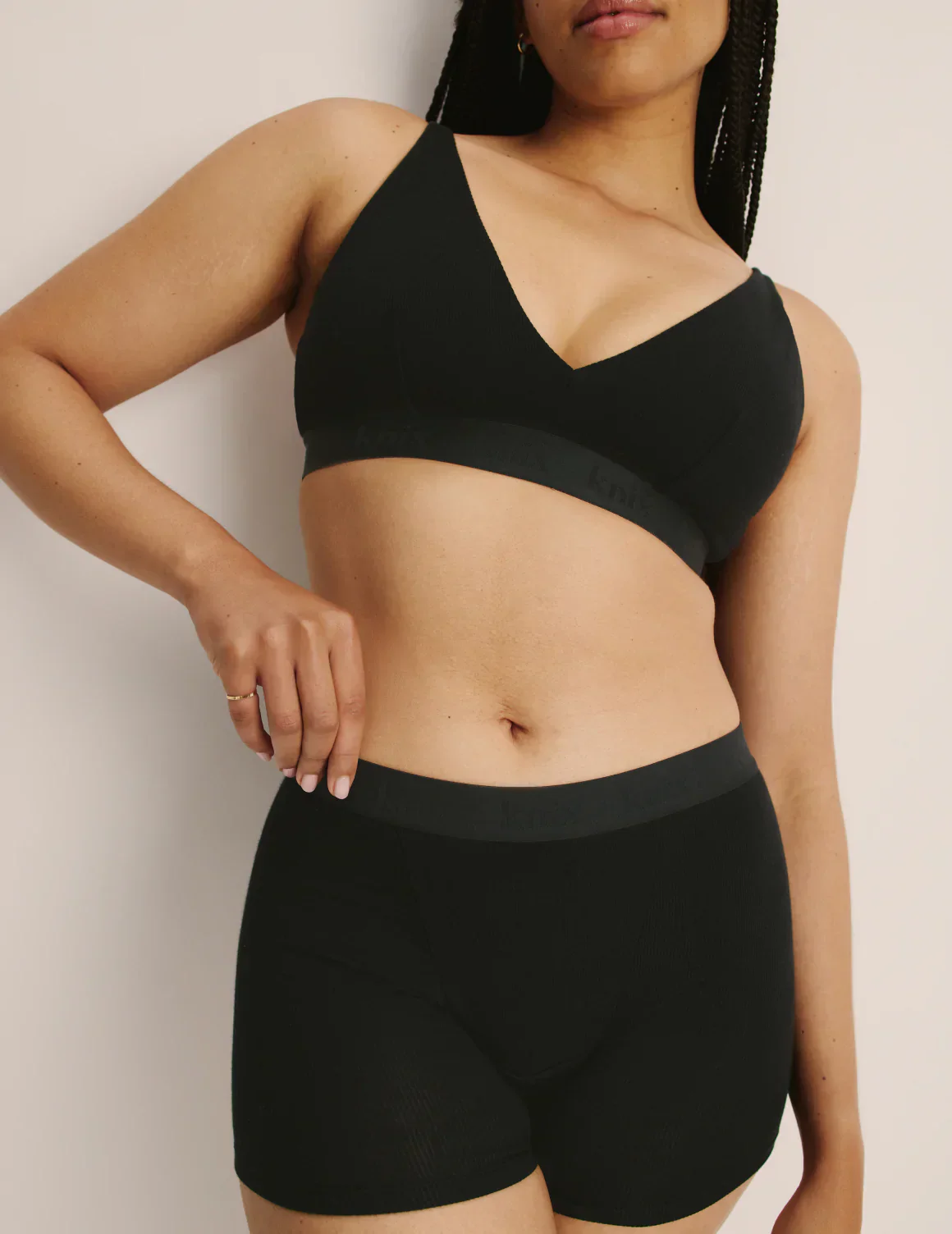 Logo Rib Modal Bralette - Last Call - Image 11