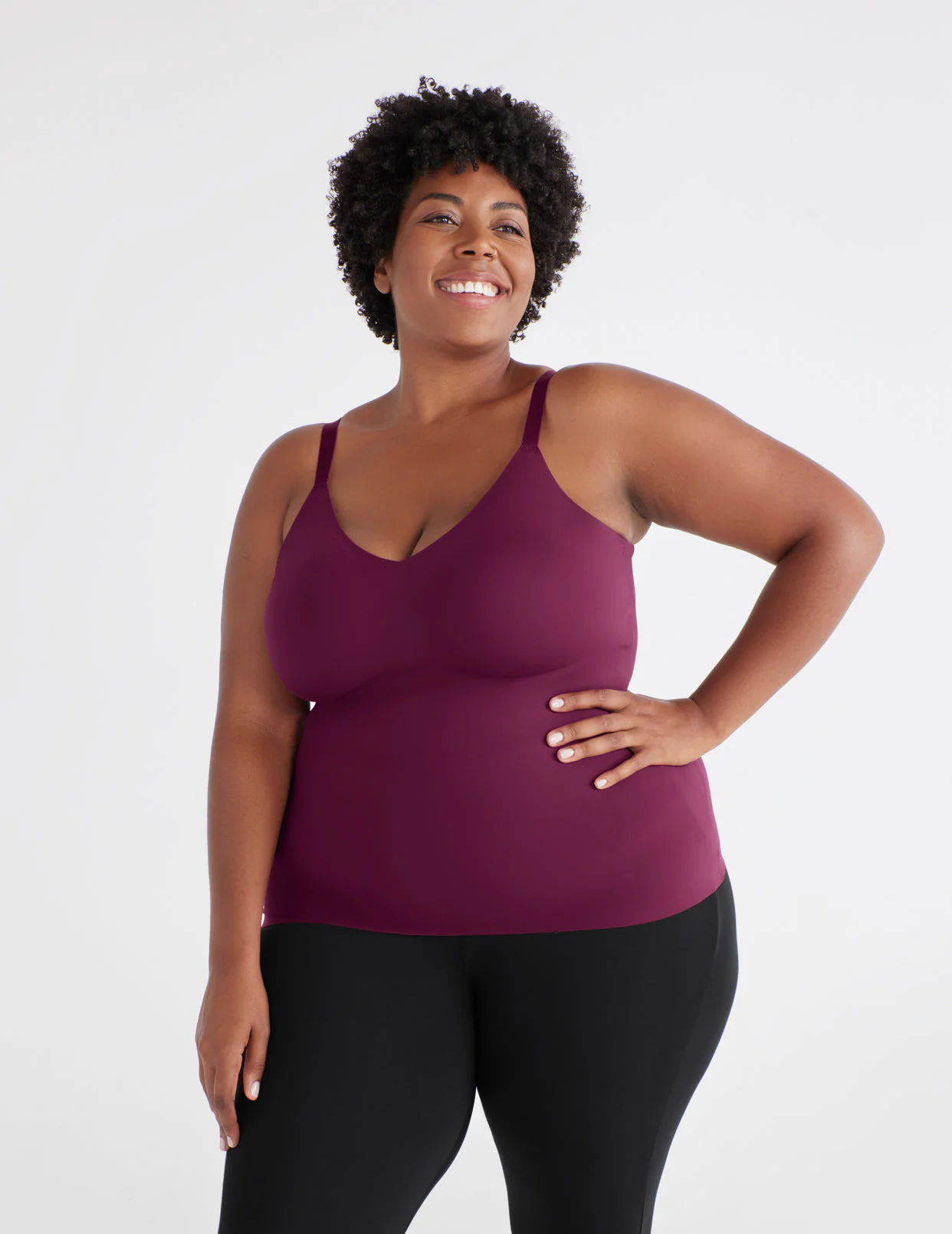 LuxeLift V-Neck Tank - Image 20