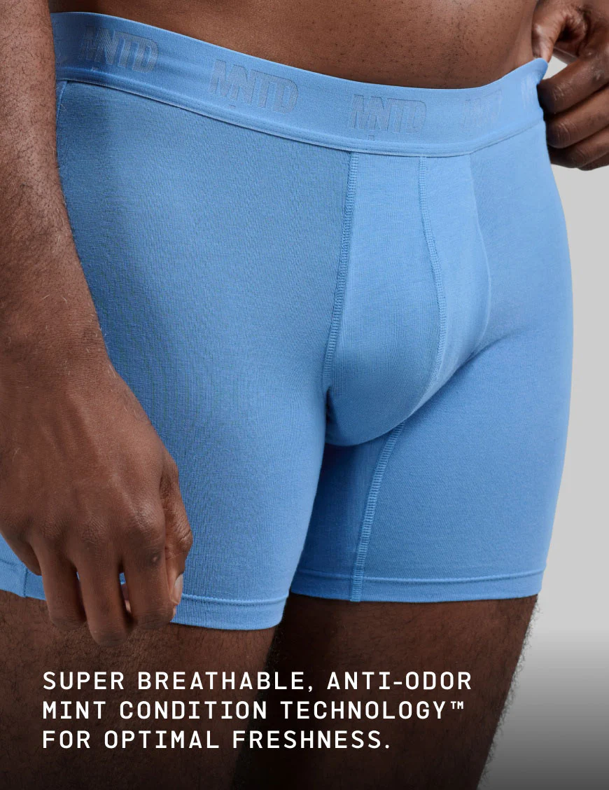 Men's Buffer Cotton Boxer Brief 5-Pack - Image 4