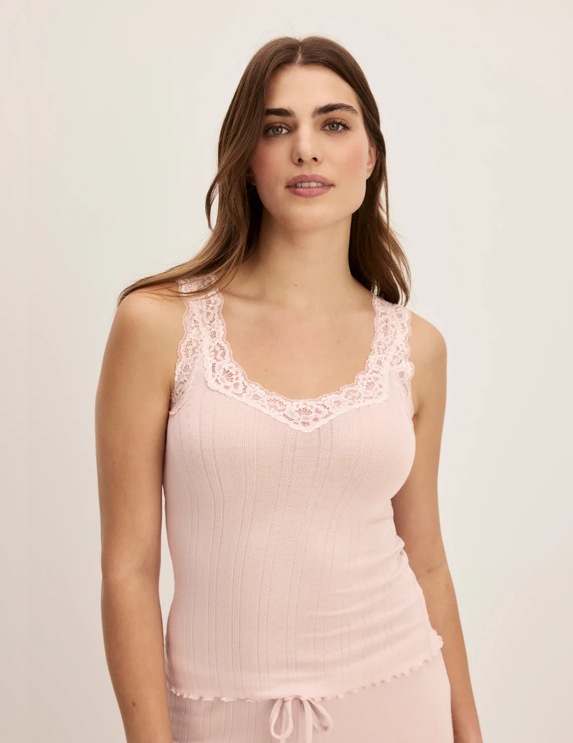 Pointelle Lace Tank - Image 6