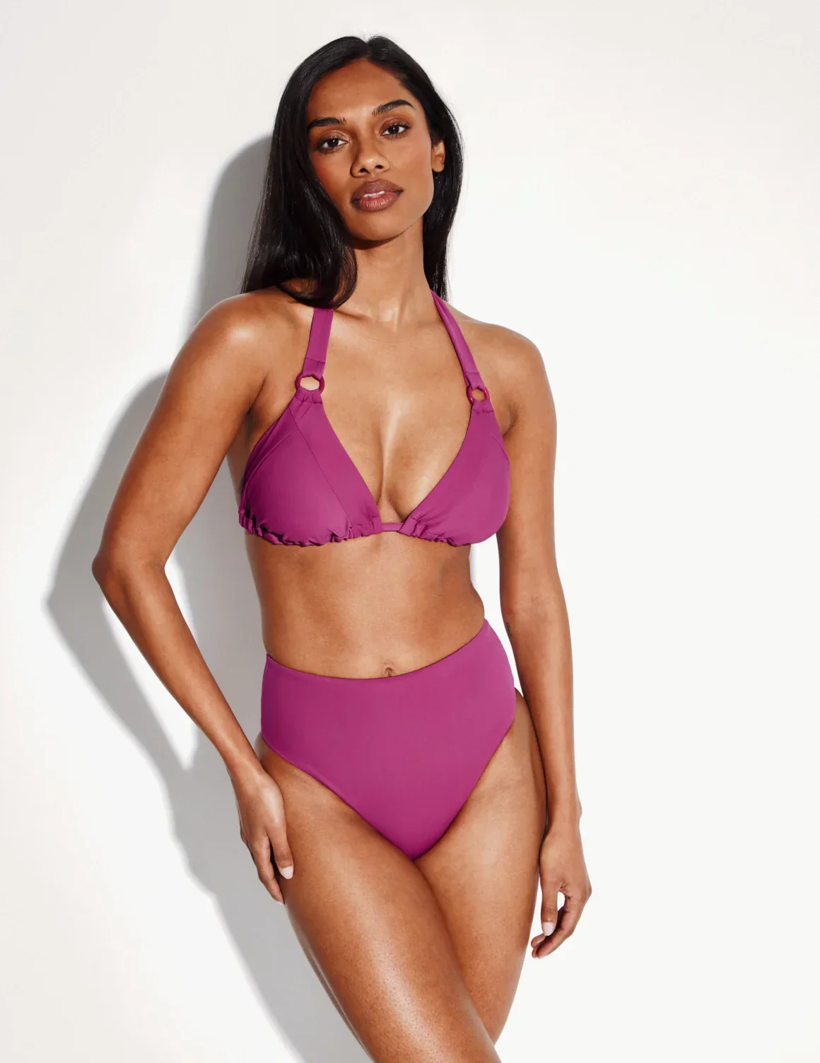 Sculpt High Rise Bikini Swim Bottom - Last Call - Image 3