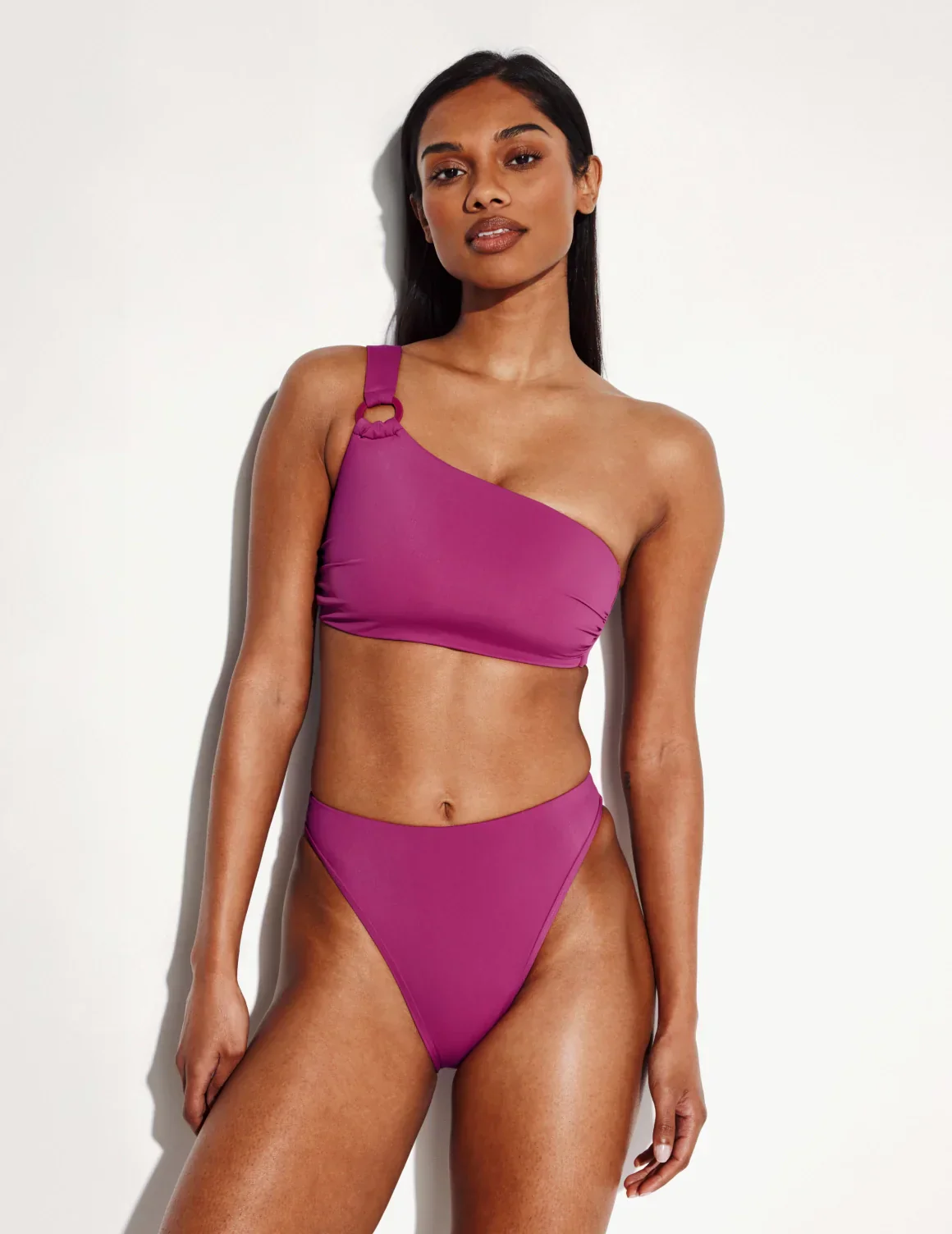 Sculpt One Shoulder Bikini Top - Image 9