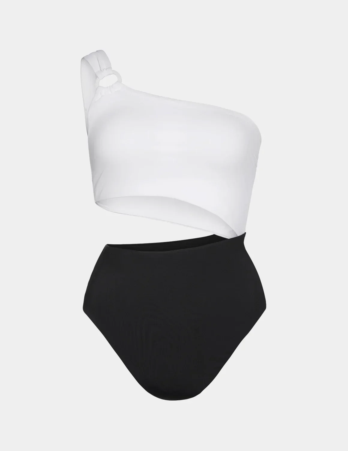 Sculpt One Shoulder One Piece Swimsuit - Last Call - Image 4