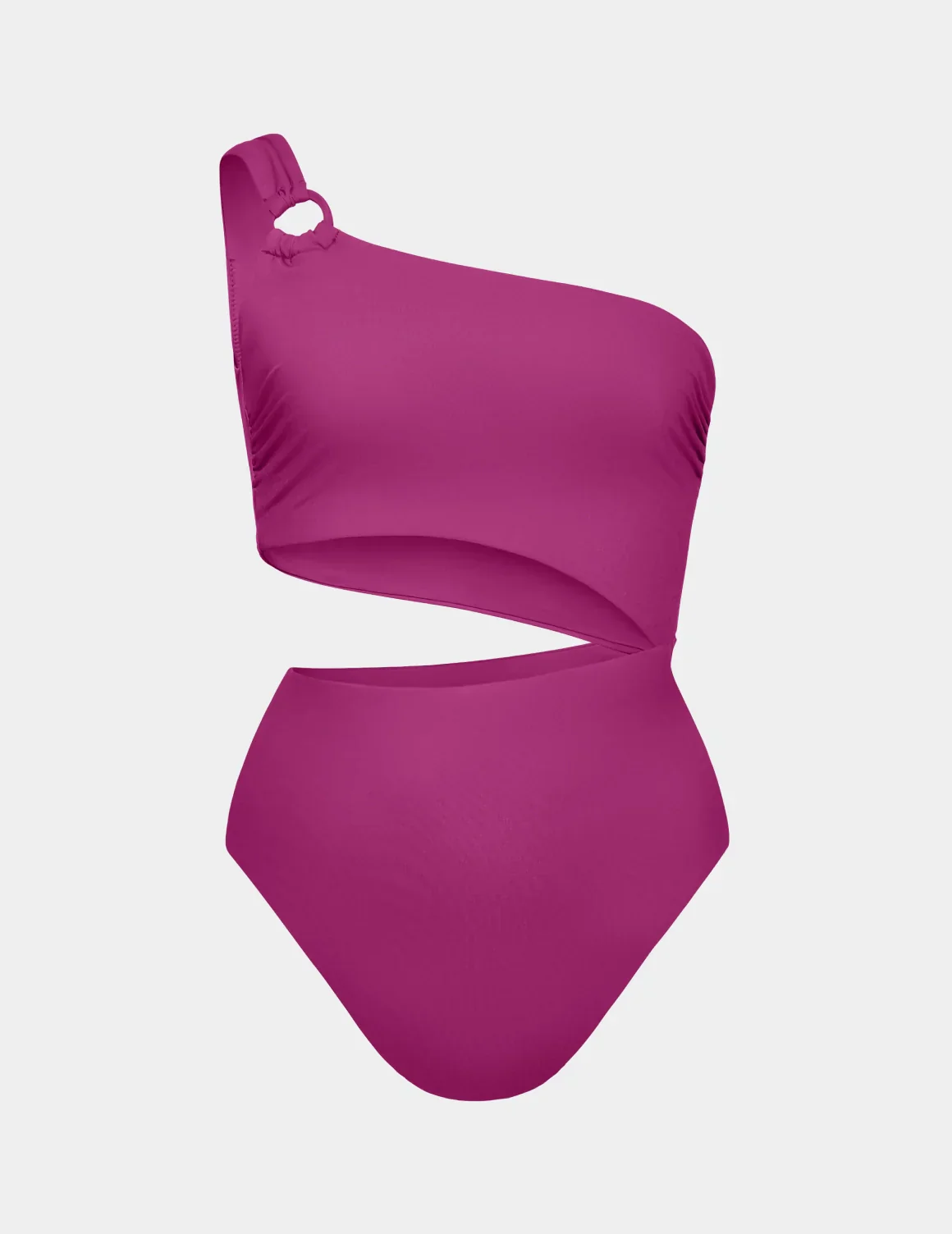 Sculpt One Shoulder One Piece Swimsuit - Last Call - Image 5