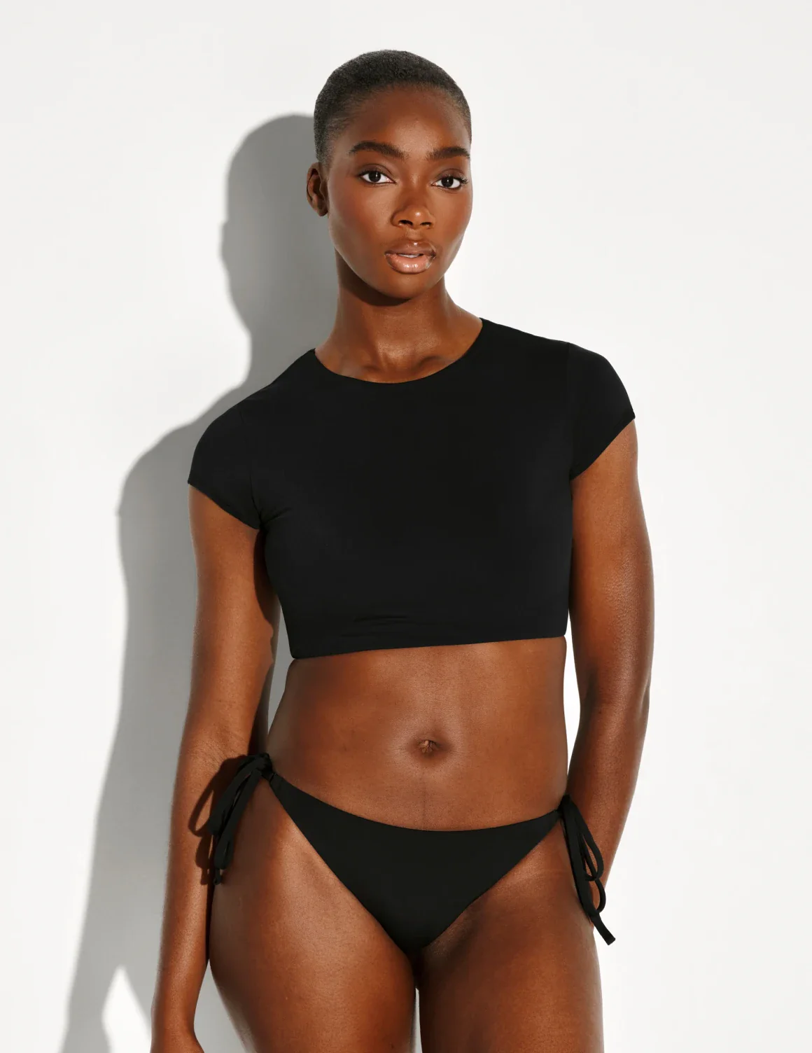 Sculpt Short Sleeve Swim Top - Image 4