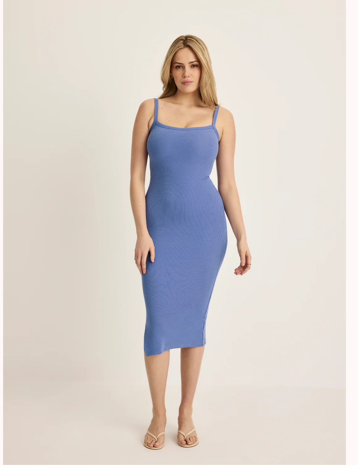 SculptRib™ Cotton Cami Dress - Image 10