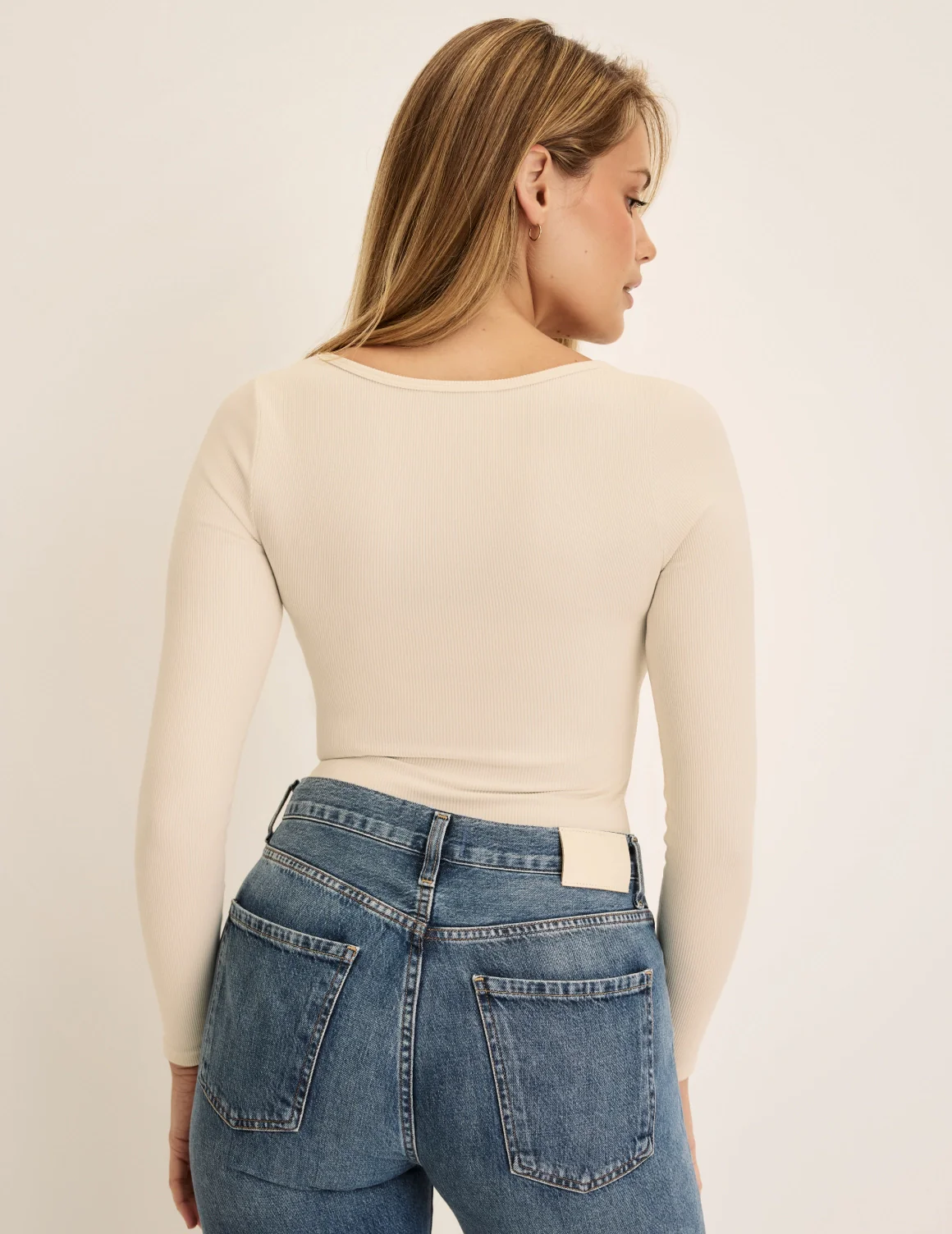 SculptRib™ Cotton Long Sleeve Top - Image 19
