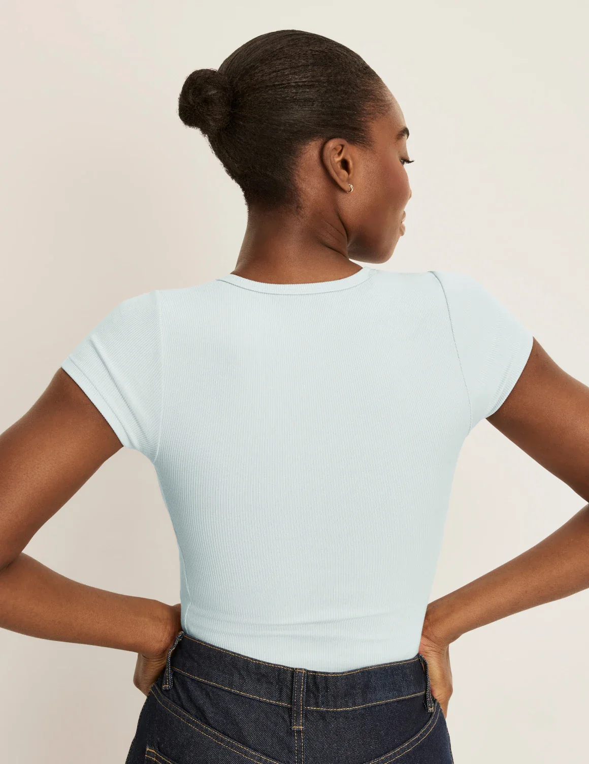 SculptRib™ Cotton T-Shirt - Image 18