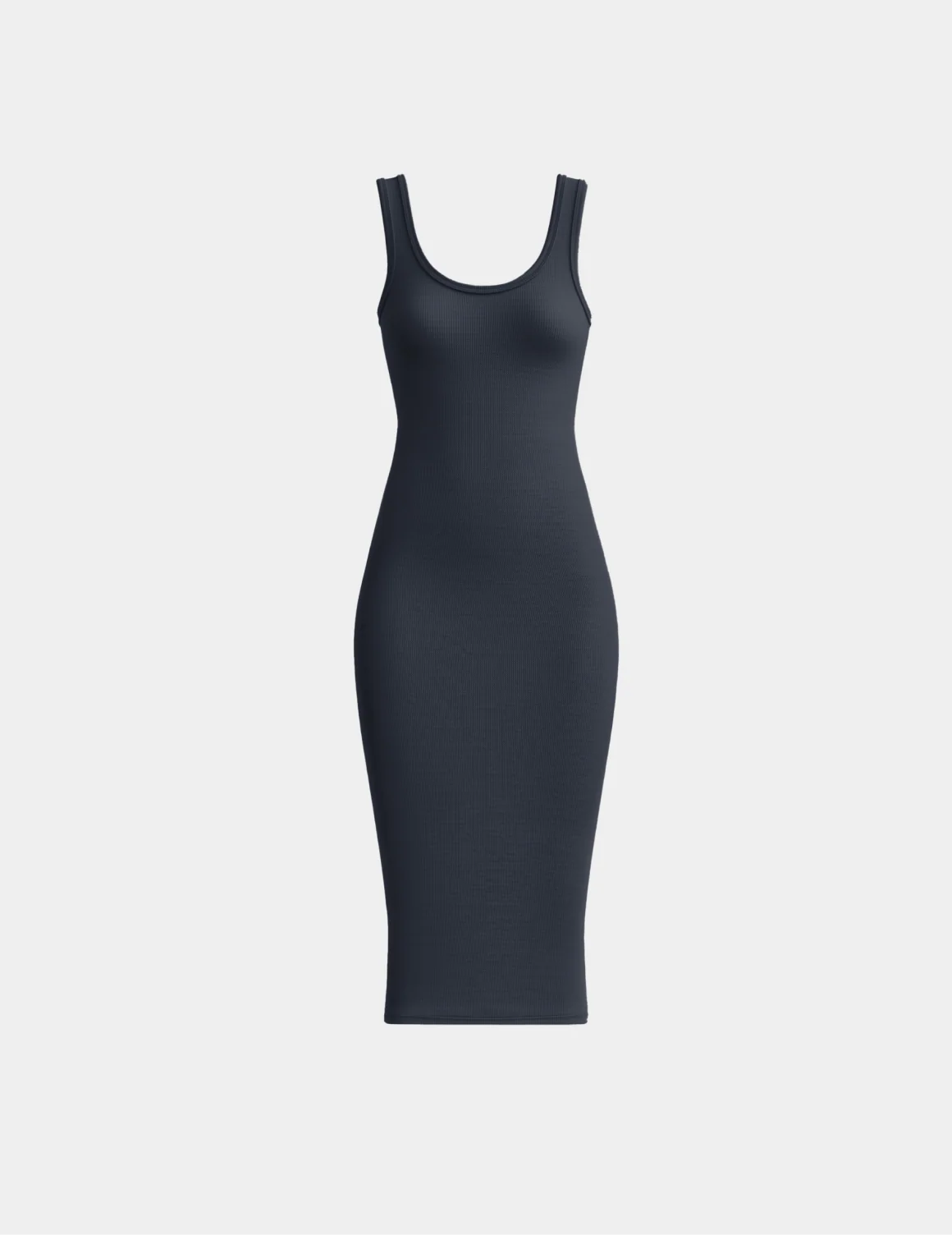 SculptRib™ Cotton Tank Dress - Image 11