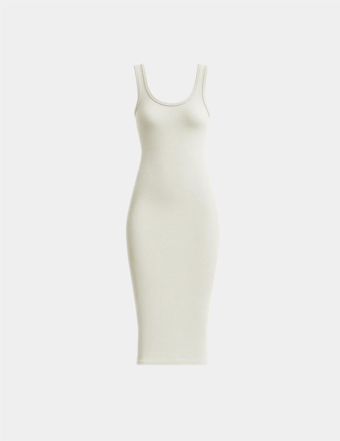 SculptRib™ Cotton Tank Dress - Image 7