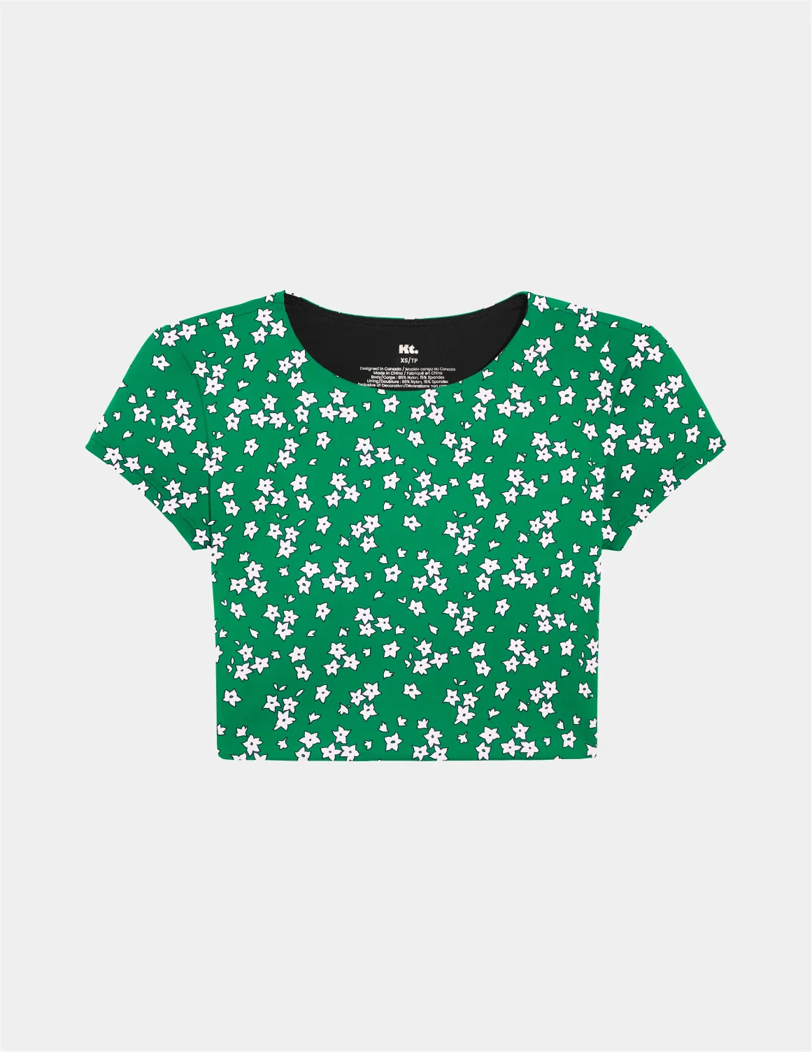 Teen High Tide Cropped Swim Top - Image 10