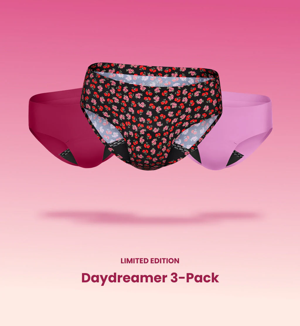 Teen Leakproof UltraThin No-Show Bikini 3-Pack - Image 16