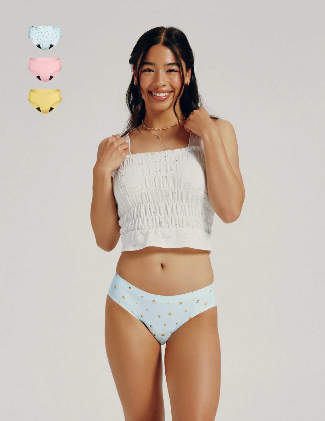 Teen Leakproof UltraThin No-Show Bikini 3-Pack - Image 19