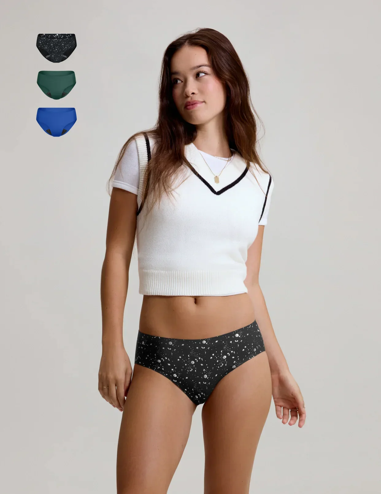 Teen Leakproof UltraThin No-Show Bikini 3-Pack - Image 30