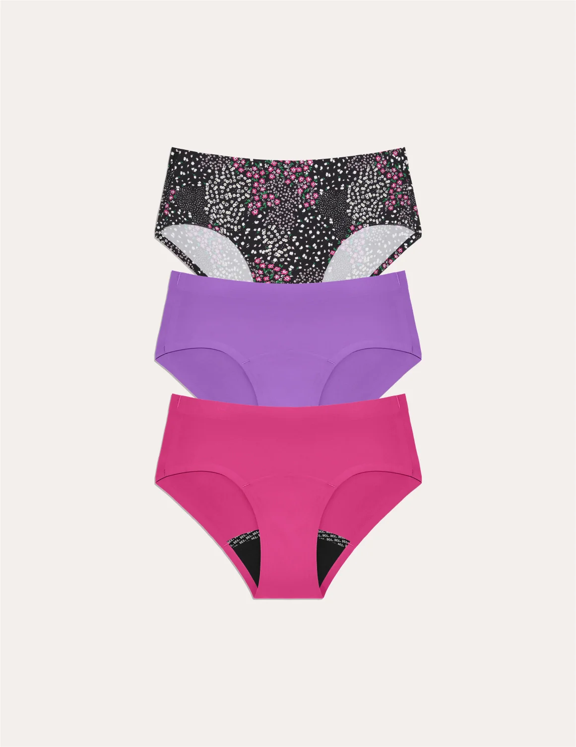 Teen Leakproof UltraThin No-Show Boyshort 3-Pack - Image 42