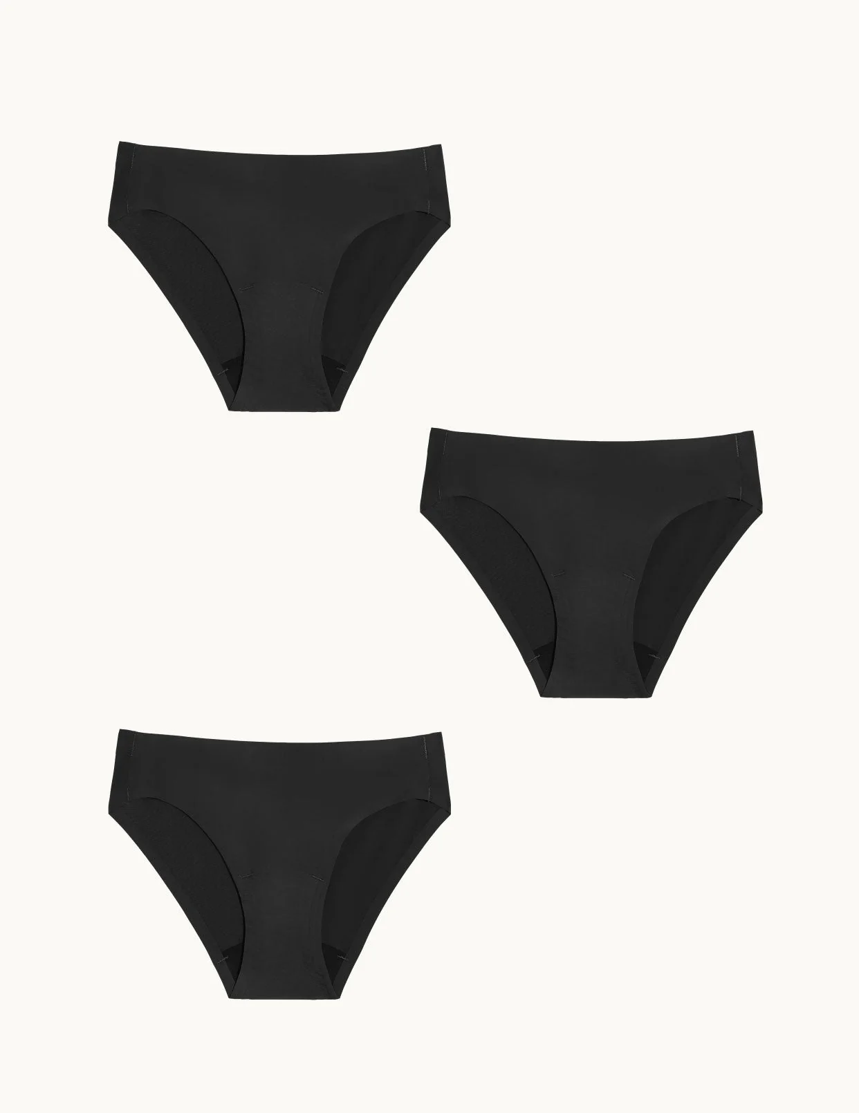 Teen Light Leakproof No-Show Bikini 3-Pack - Image 5