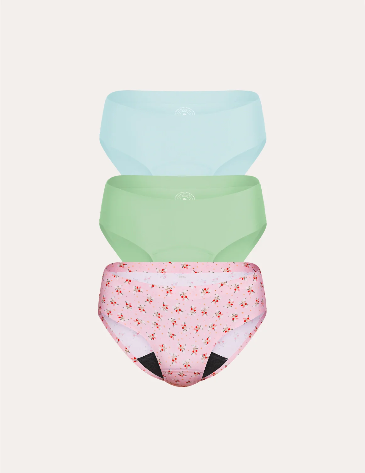 Teen Light Leakproof No-Show Bikini 3-Pack - Image 56