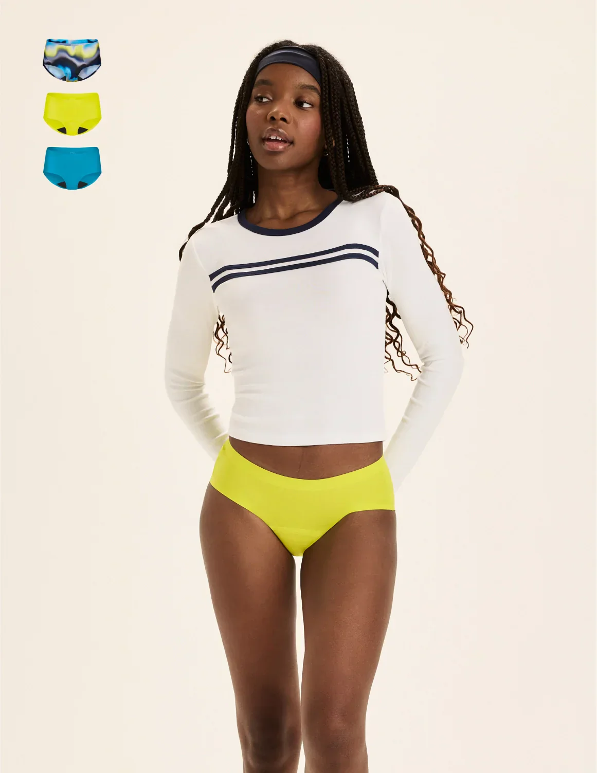 Teen Light Leakproof No-Show Boyshort 3-Pack - Image 20