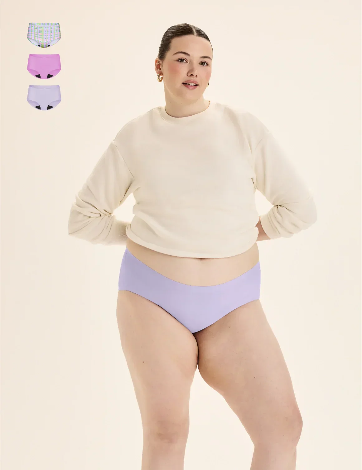 Teen Light Leakproof No-Show Boyshort 3-Pack - Image 32