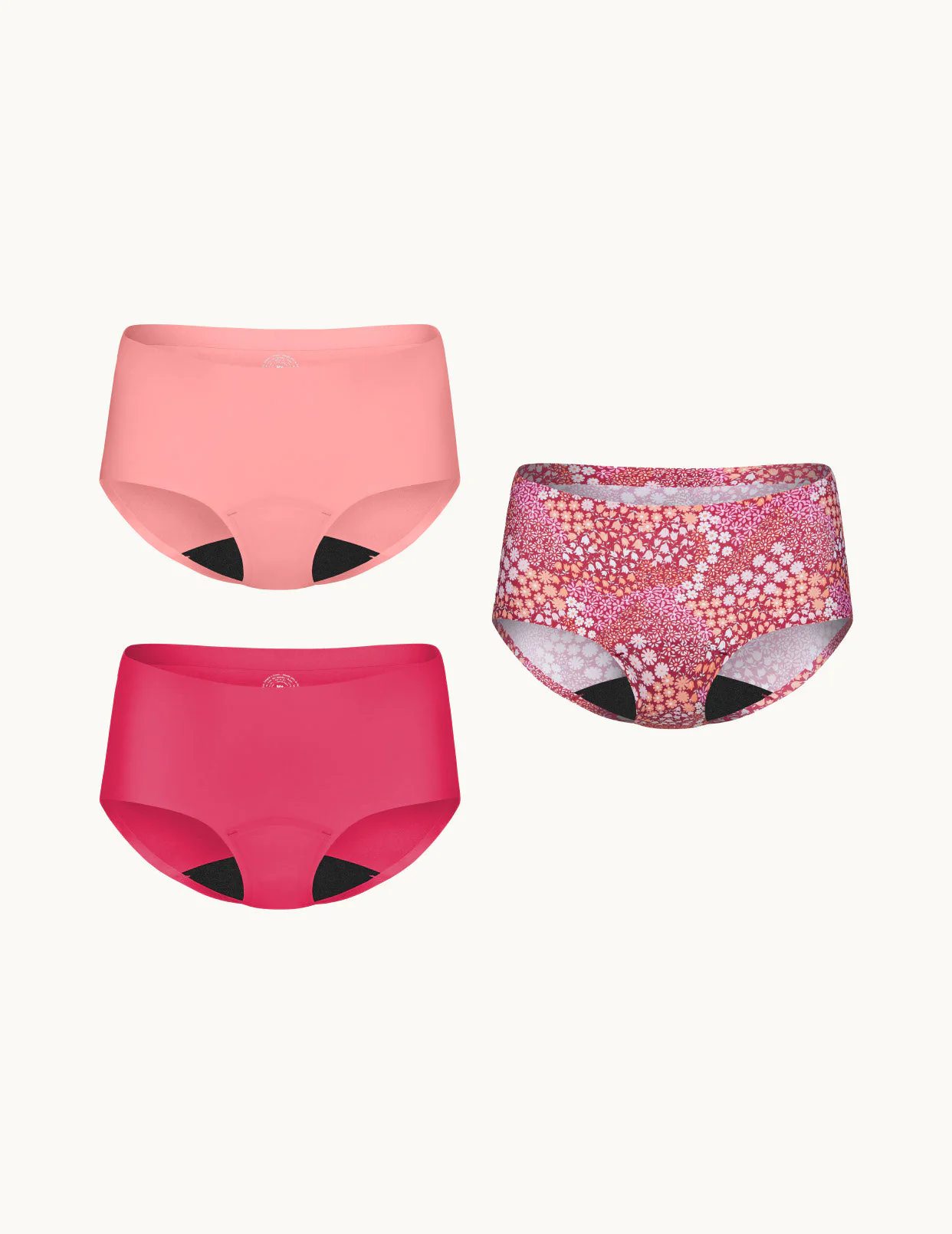 Teen Light Leakproof No-Show Boyshort 3-Pack - Image 45