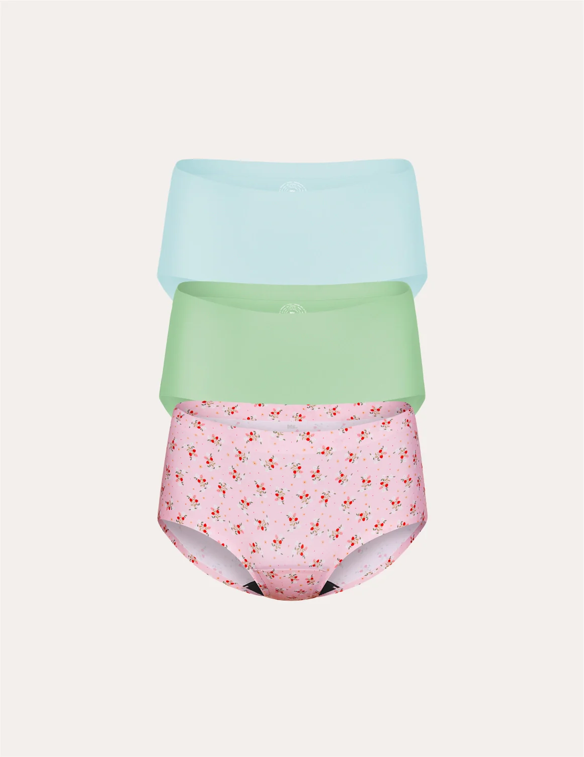 Teen Light Leakproof No-Show Boyshort 3-Pack - Image 53