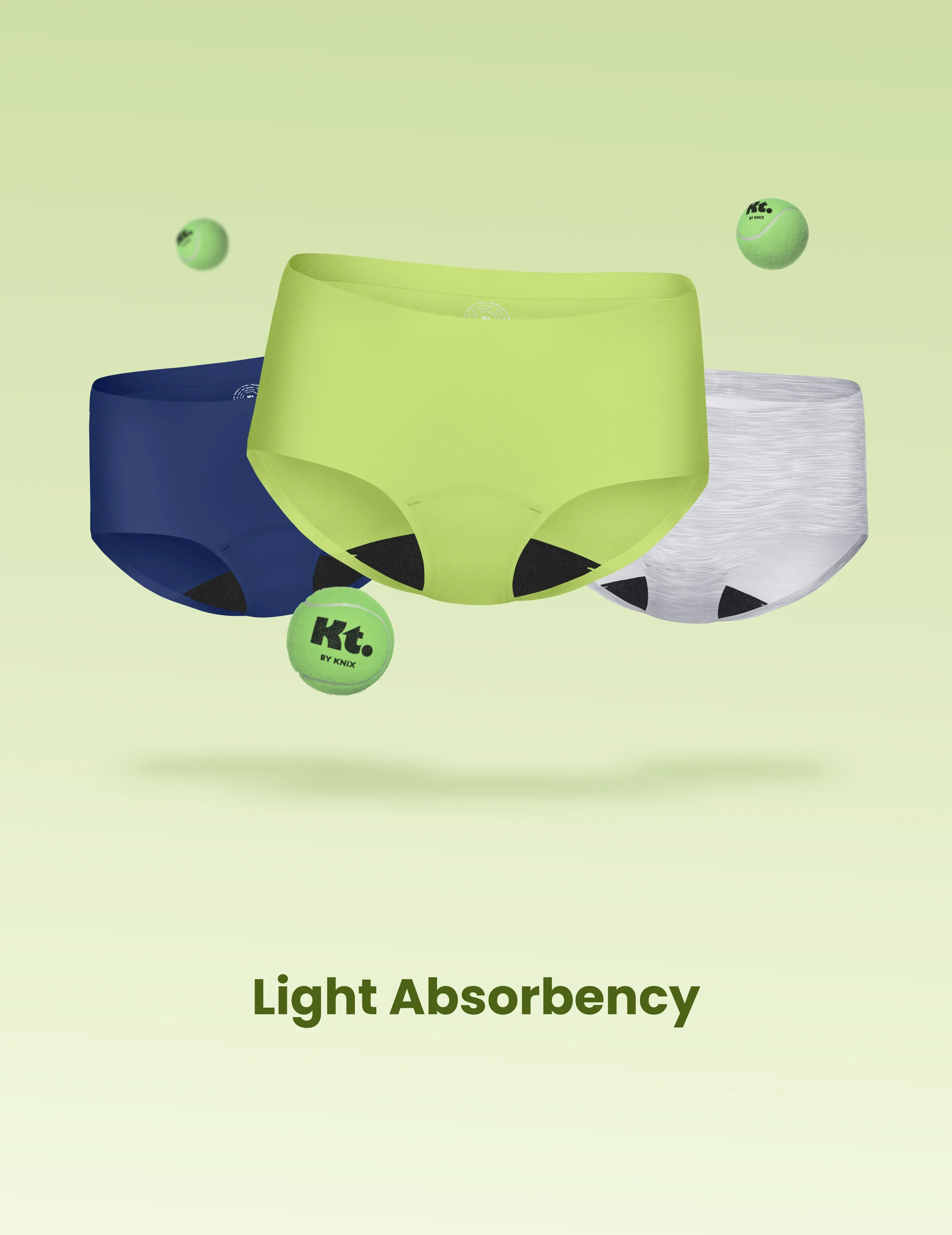 Teen Light Leakproof No-Show Boyshort 3-Pack - Image 9