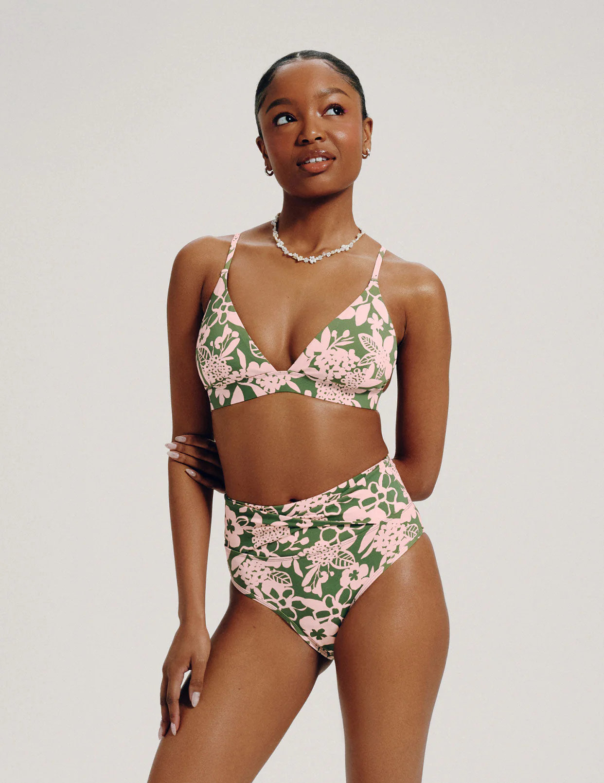 Teen Period Swim Twist High Rise Bikini Bottom - Image 5