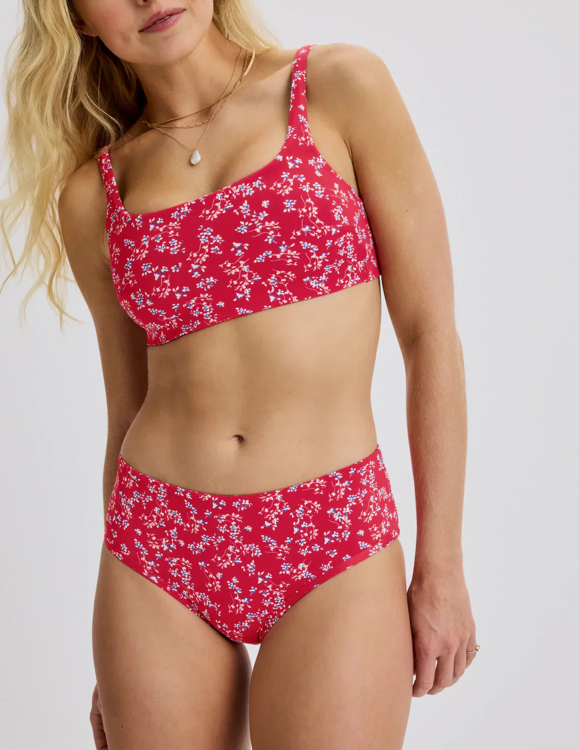 Teen Square Neck Scoop Bikini Top - Image 18